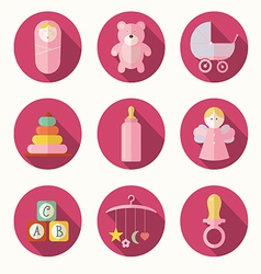 Babies set Babies set vector image