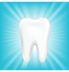 Tooth icon vector image