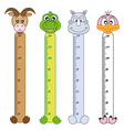 Bumper children meter wall vector image