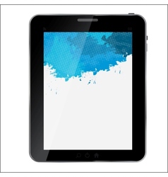 Abstract design Tablet vector image