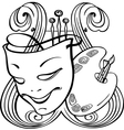 Arts symbols vector image