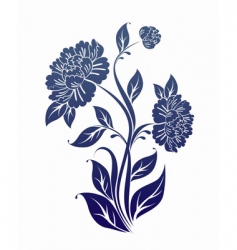 Peony flower Peony flower vector image