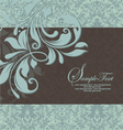 Wedding card vector image
