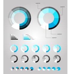 Elements of infographics vector image