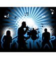 Rock group vector image
