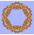 Ornamental pattern vector image