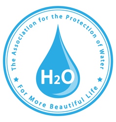 The Association for the Protection of Water vector image