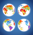 Globe vector image