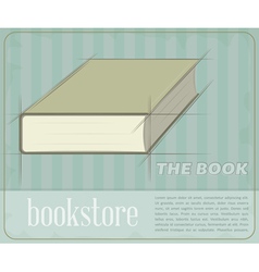 Vintage Book vector image