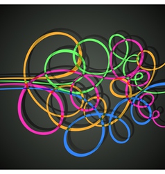 Wavy background vector image