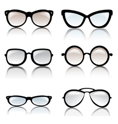 Glasses optic vector image