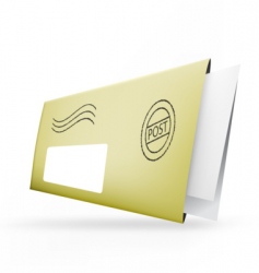 Post parcel vector image