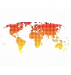 World map vector image