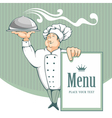 Chef vector image