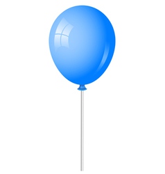 Blue baloon Blue baloon vector image