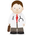Doctor vector image