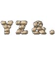 Alphabet letters vector image