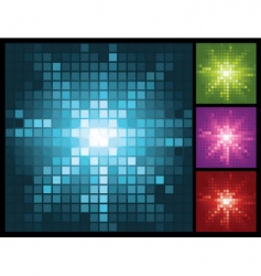 Halftone sun vector image