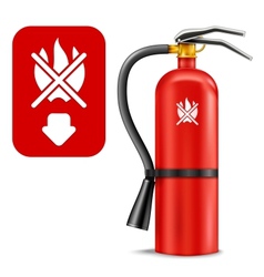 Fire Extinguisher vector image
