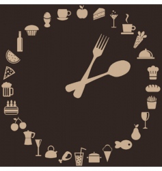 Abstract clock Abstract clock vector image