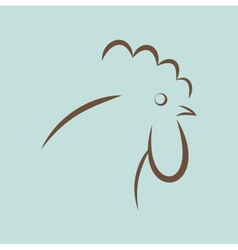 Rooster Icon vector image