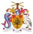 National coat of arms vector image