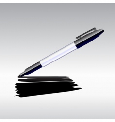 Marker drawing vector image