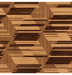Wooden mosaic vector image