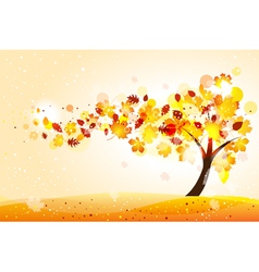 Autumn background vector image