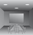Conference room vector image