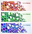 Abstract digital banners vector image