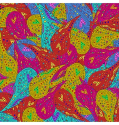Seamless abstract hand drawn pattern vector image