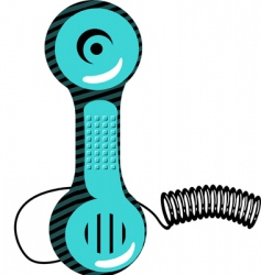 Telephone vector image