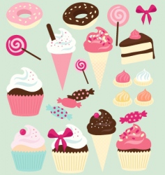 Cake shop vector image