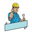Handyman vector image