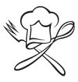 Chef hat vector image