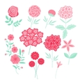 flowers set vector image