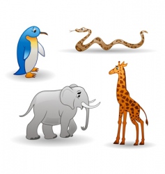 Animals vector image