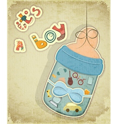 Birthday Card for Boy vector image