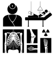 Medical icons vector image