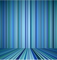Blue empty room vector image