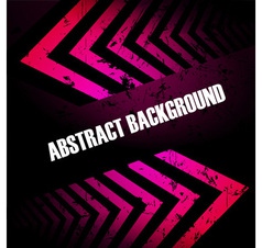 Abstract colored background with arrows vector image