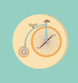 Retro bicycle icon Symbol of transport Icon of a Retro bicycle icon Symbol of transport Icon of a vector image