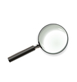 Magnifying glass vector image