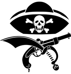 Piracy symbol vector image