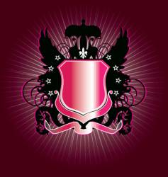 Heraldry shield vector image