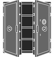 Stencil of safe vector image