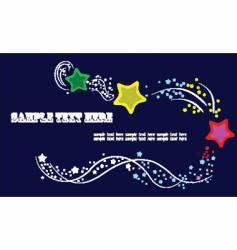 Greeting Christmas card vector image