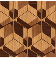 Wooden pattern vector image