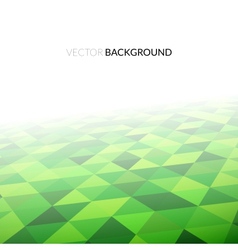 Geometric mosaic pattern in perspective vector image